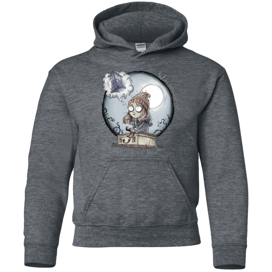 Sweatshirts Dark Heather / YS The Girl Who Waited Youth Hoodie