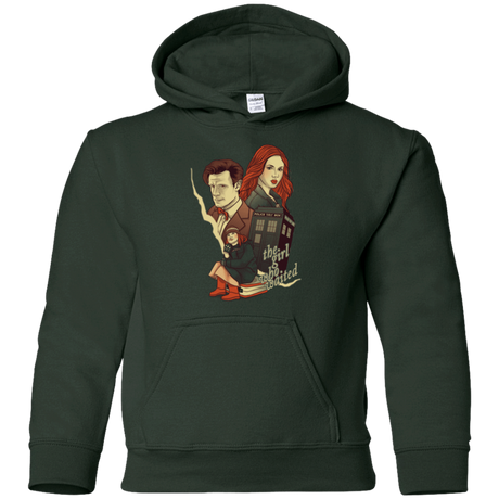 Sweatshirts Forest Green / YS The Girl who waited Youth Hoodie