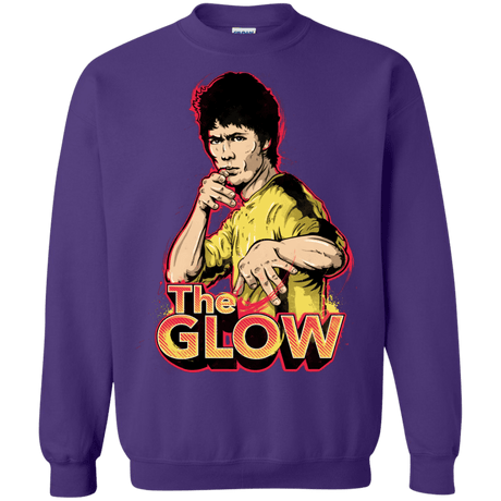 Sweatshirts Purple / Small The Glow Crewneck Sweatshirt