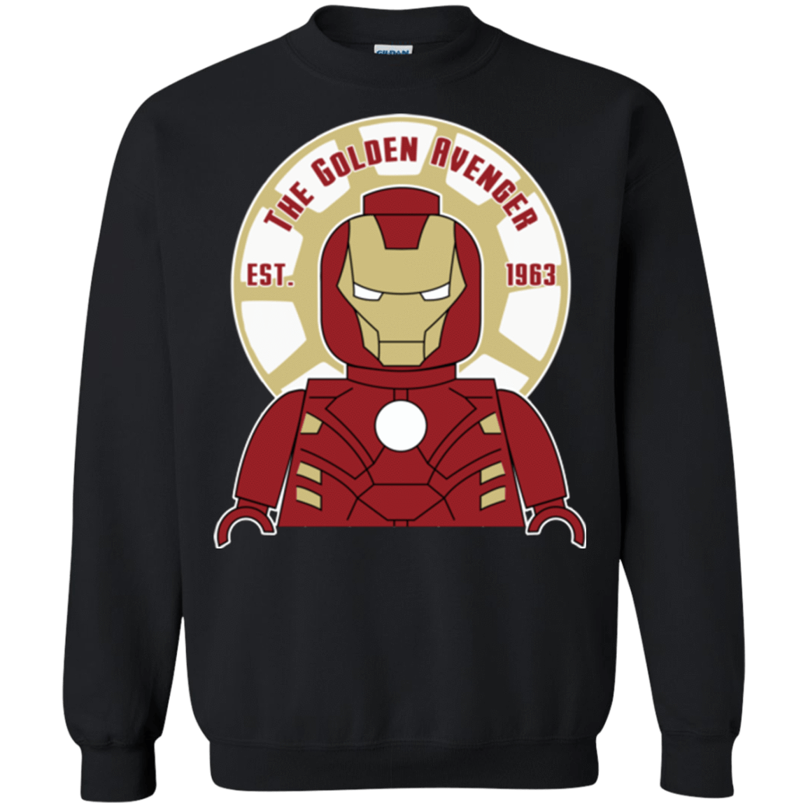 Sweatshirts Black / Small The Golden Avenger Crewneck Sweatshirt