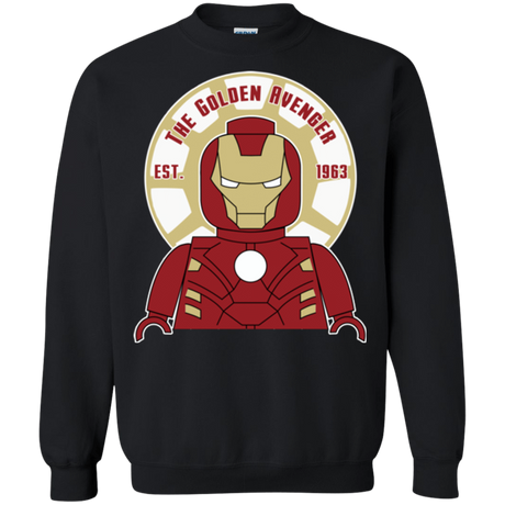 Sweatshirts Black / Small The Golden Avenger Crewneck Sweatshirt