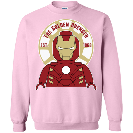 Sweatshirts Light Pink / Small The Golden Avenger Crewneck Sweatshirt