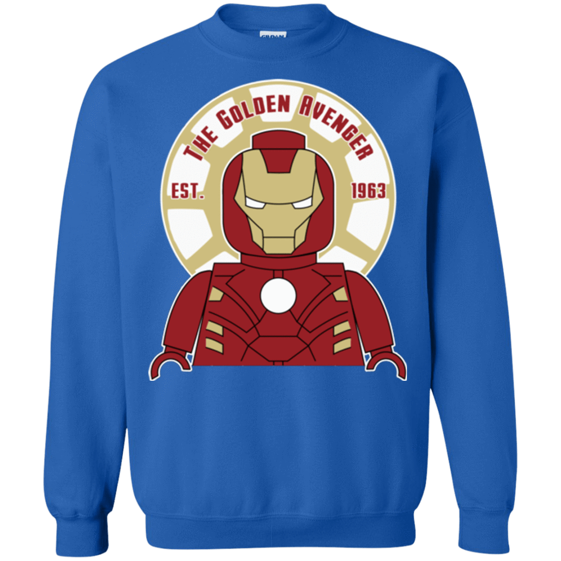 Sweatshirts Royal / Small The Golden Avenger Crewneck Sweatshirt