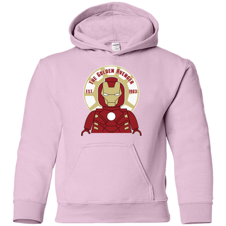 Sweatshirts Light Pink / YS The Golden Avenger Youth Hoodie