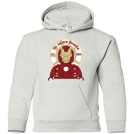 Sweatshirts White / YS The Golden Avenger Youth Hoodie