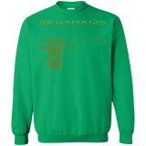 Sweatshirts Irish Green / S The Golden Gun Crewneck Sweatshirt