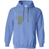 Sweatshirts Carolina Blue / S The Golden Gun Pullover Hoodie