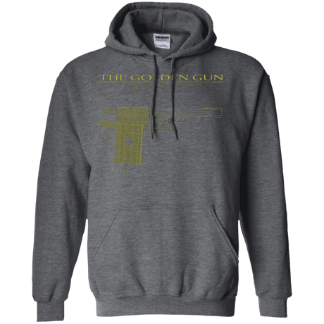 Sweatshirts Dark Heather / S The Golden Gun Pullover Hoodie