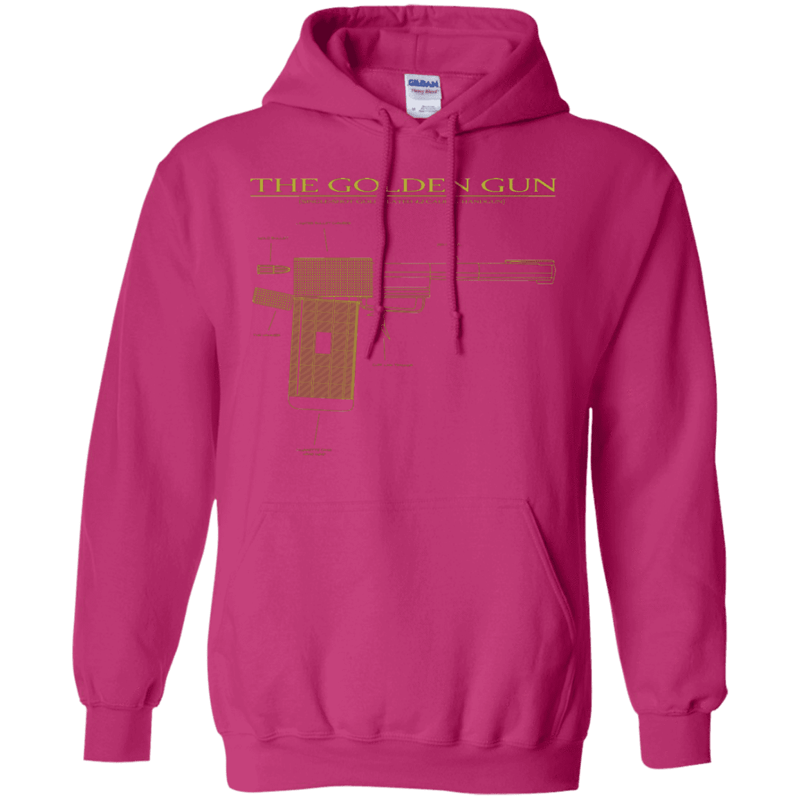 Sweatshirts Heliconia / S The Golden Gun Pullover Hoodie