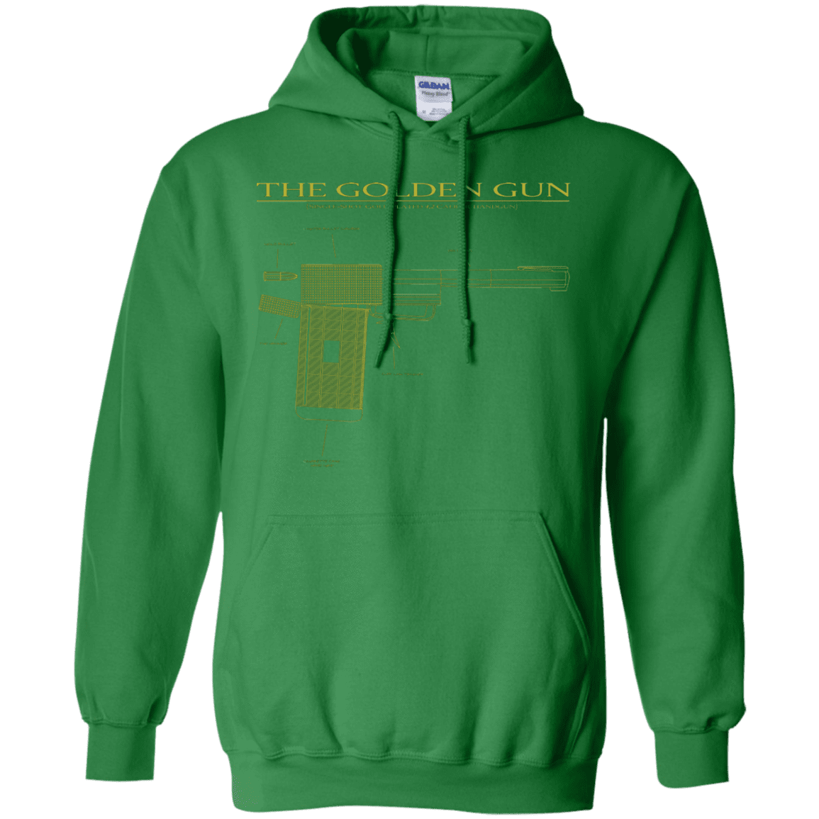 Sweatshirts Irish Green / S The Golden Gun Pullover Hoodie