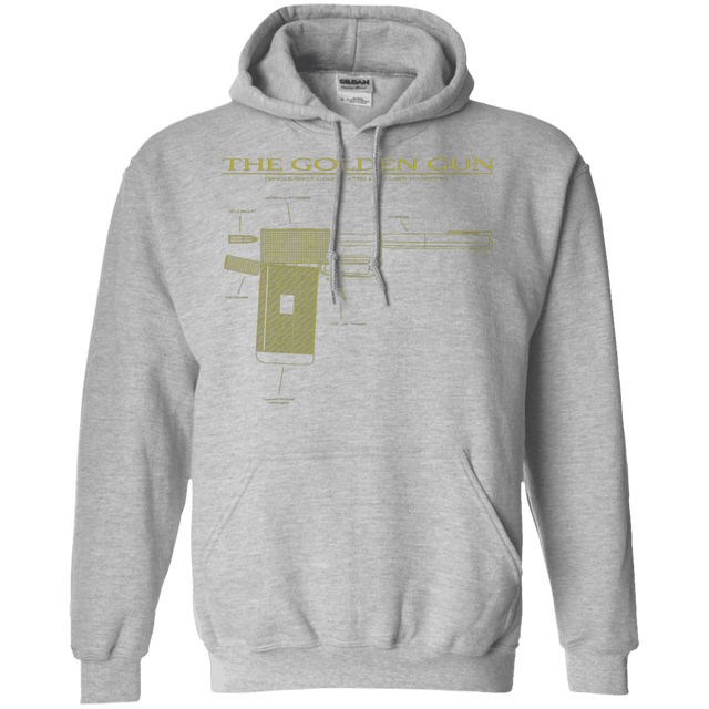 Sweatshirts Sport Grey / S The Golden Gun Pullover Hoodie