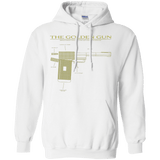 Sweatshirts White / S The Golden Gun Pullover Hoodie