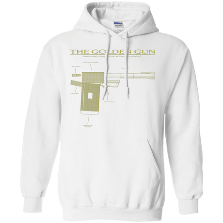 Sweatshirts White / S The Golden Gun Pullover Hoodie