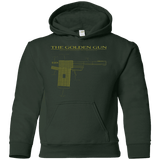 Sweatshirts Forest Green / YS The Golden Gun Youth Hoodie