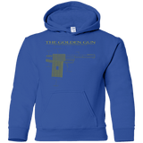 Sweatshirts Royal / YS The Golden Gun Youth Hoodie