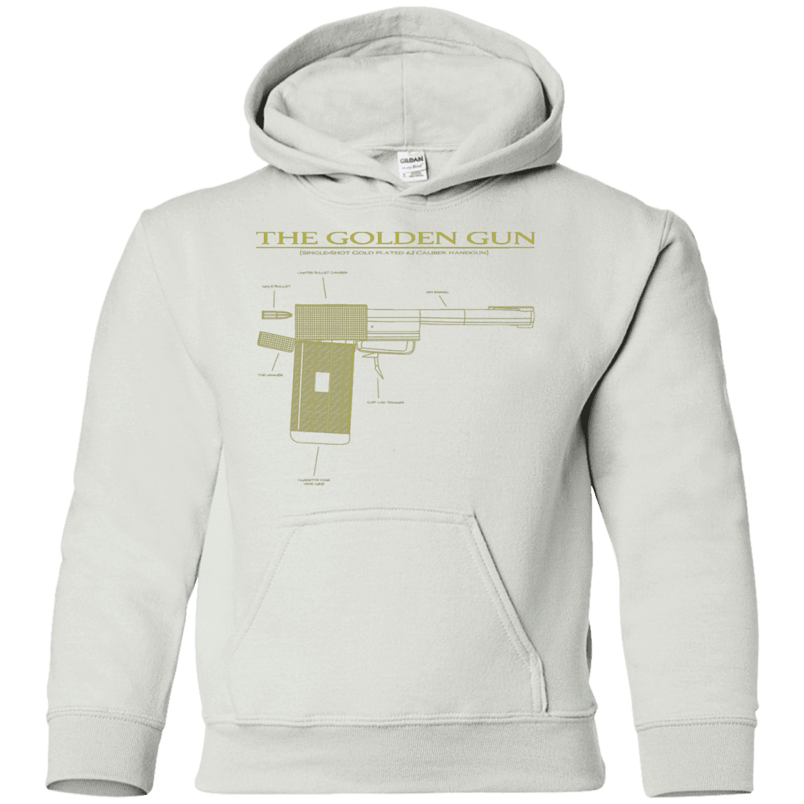 Sweatshirts White / YS The Golden Gun Youth Hoodie