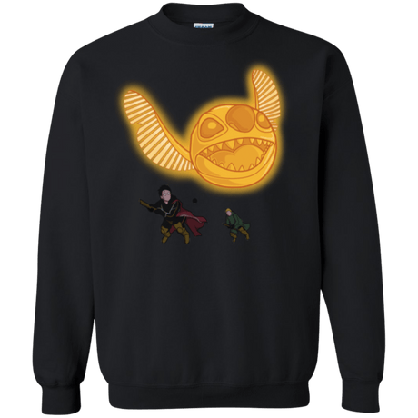 Sweatshirts Black / Small THE GOLDEN STITCH Crewneck Sweatshirt