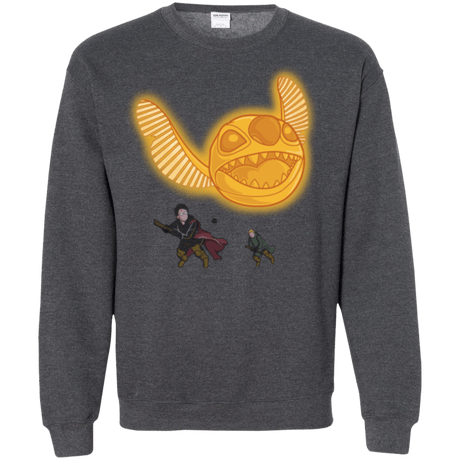 Sweatshirts Dark Heather / Small THE GOLDEN STITCH Crewneck Sweatshirt