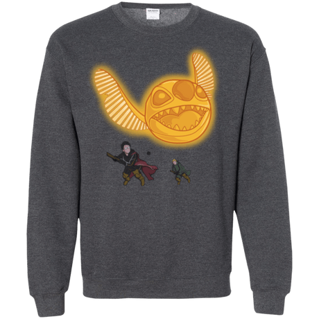 Sweatshirts Dark Heather / Small THE GOLDEN STITCH Crewneck Sweatshirt