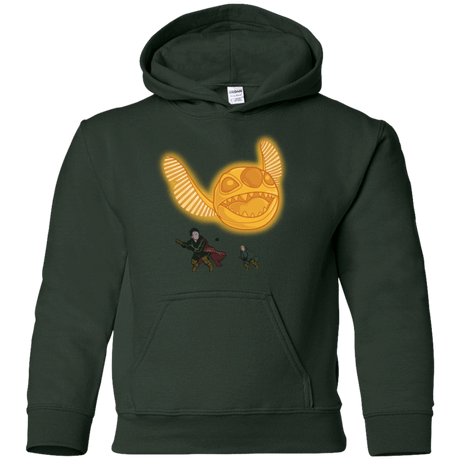 Sweatshirts Forest Green / YS THE GOLDEN STITCH Youth Hoodie