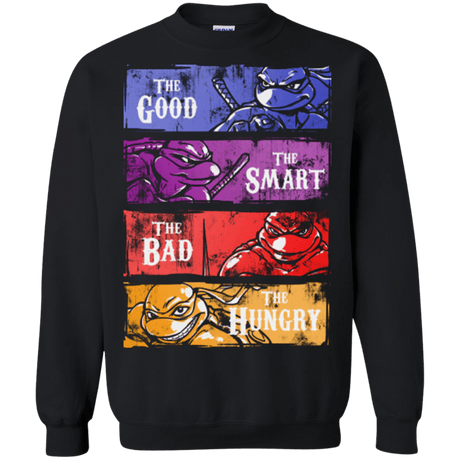 Sweatshirts Black / Small The Good, Bad, Smart and Hungry Crewneck Sweatshirt