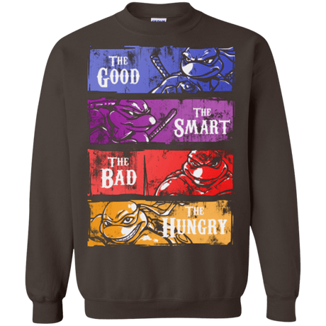 Sweatshirts Dark Chocolate / Small The Good, Bad, Smart and Hungry Crewneck Sweatshirt
