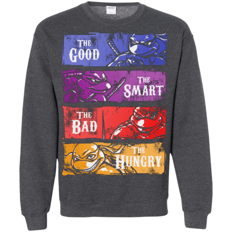 Sweatshirts Dark Heather / Small The Good, Bad, Smart and Hungry Crewneck Sweatshirt
