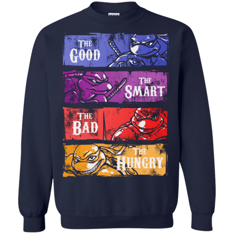 Sweatshirts Navy / Small The Good, Bad, Smart and Hungry Crewneck Sweatshirt