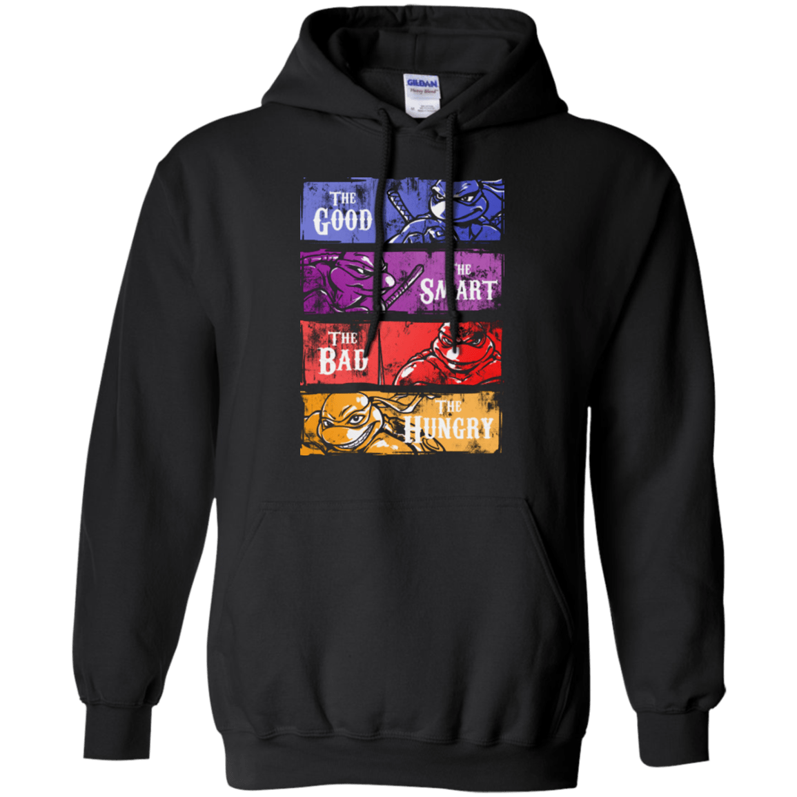 Sweatshirts Black / Small The Good, Bad, Smart and Hungry Pullover Hoodie