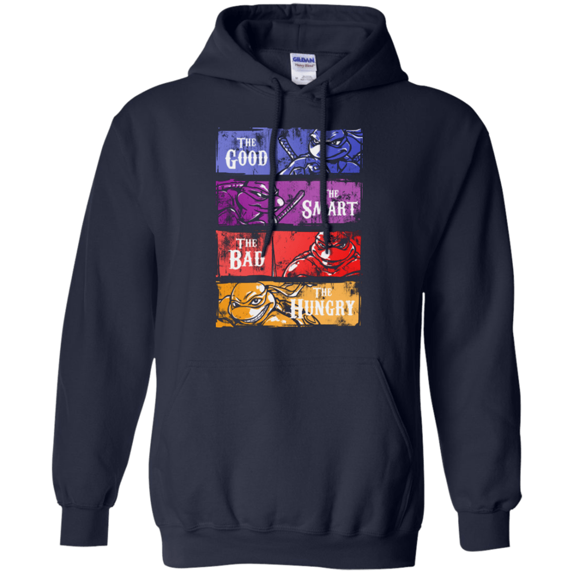Sweatshirts Navy / Small The Good, Bad, Smart and Hungry Pullover Hoodie
