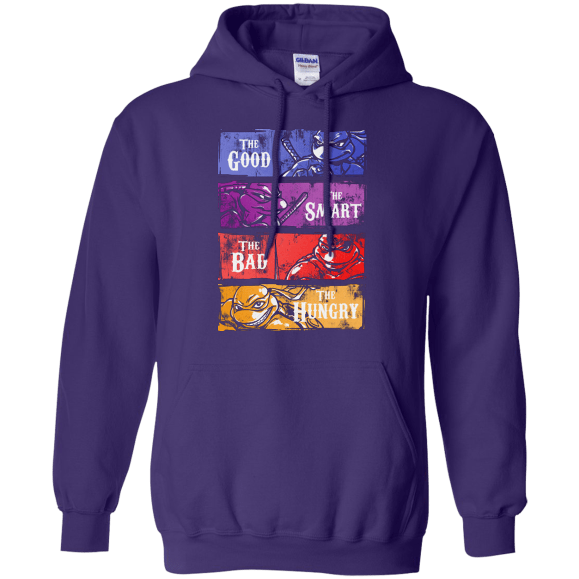 Sweatshirts Purple / Small The Good, Bad, Smart and Hungry Pullover Hoodie
