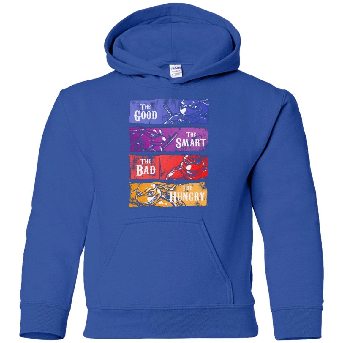 Sweatshirts Royal / YS The Good, Bad, Smart and Hungry Youth Hoodie