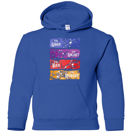 Sweatshirts Royal / YS The Good, Bad, Smart and Hungry Youth Hoodie