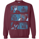 Sweatshirts Maroon / Small The Good the Bad and the Hero Crewneck Sweatshirt