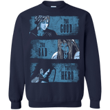Sweatshirts Navy / Small The Good the Bad and the Hero Crewneck Sweatshirt