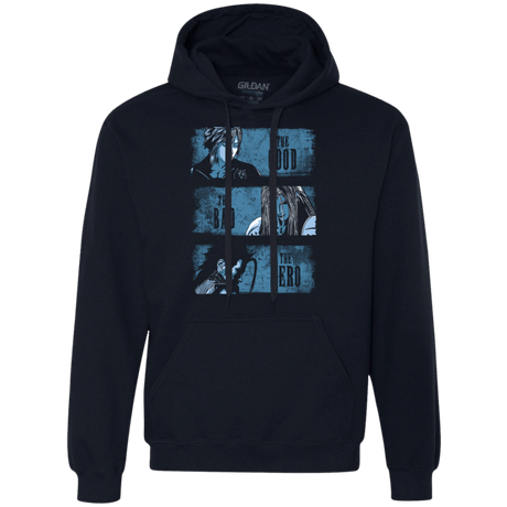Sweatshirts Navy / Small The Good the Bad and the Hero Premium Fleece Hoodie
