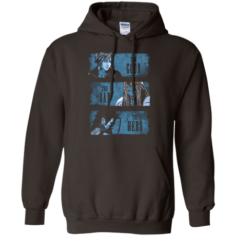 Sweatshirts Dark Chocolate / Small The Good the Bad and the Hero Pullover Hoodie