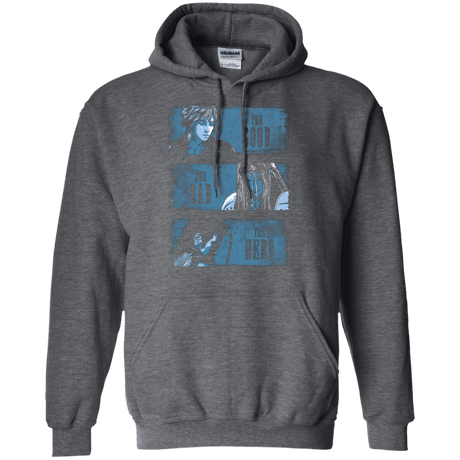 Sweatshirts Dark Heather / Small The Good the Bad and the Hero Pullover Hoodie