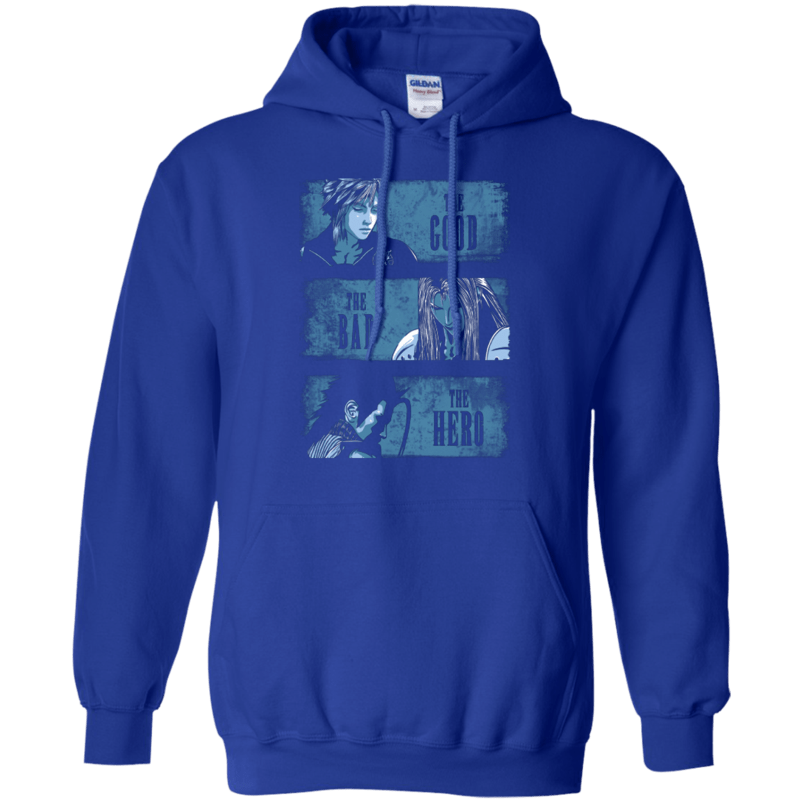 Sweatshirts Royal / Small The Good the Bad and the Hero Pullover Hoodie