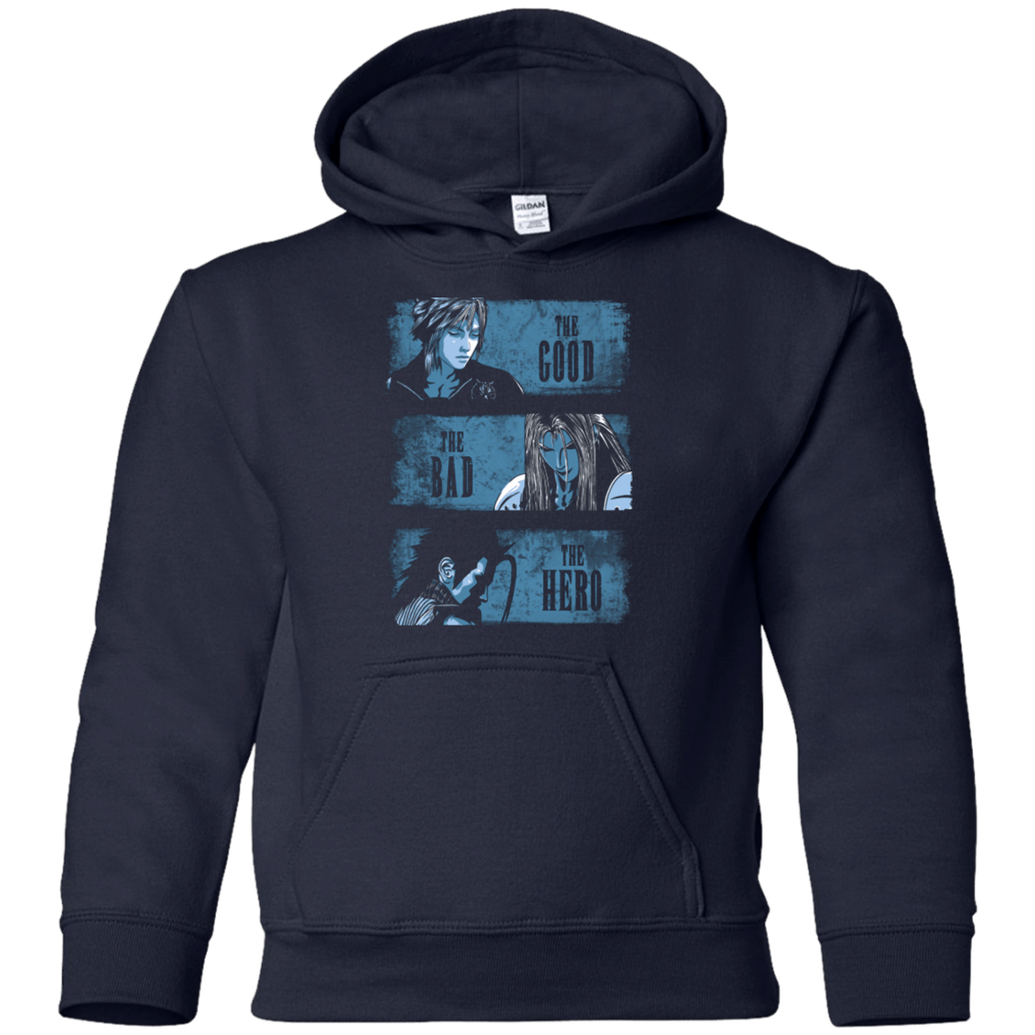 Sweatshirts Navy / YS The Good the Bad and the Hero Youth Hoodie
