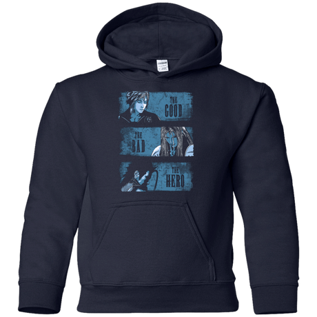 Sweatshirts Navy / YS The Good the Bad and the Hero Youth Hoodie