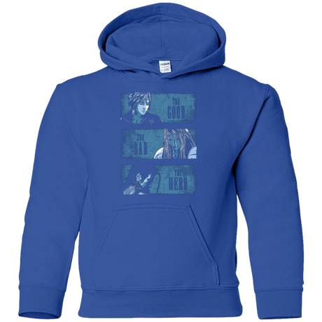 Sweatshirts Royal / YS The Good the Bad and the Hero Youth Hoodie