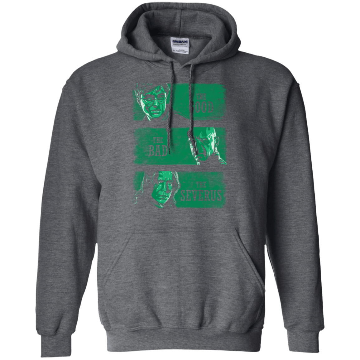 Sweatshirts Dark Heather / Small The Good the Bad and the Severus Pullover Hoodie