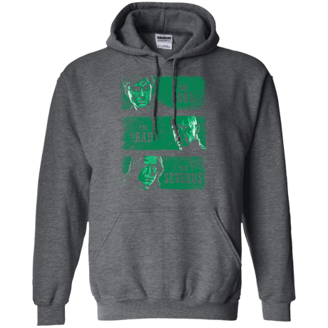 Sweatshirts Dark Heather / Small The Good the Bad and the Severus Pullover Hoodie