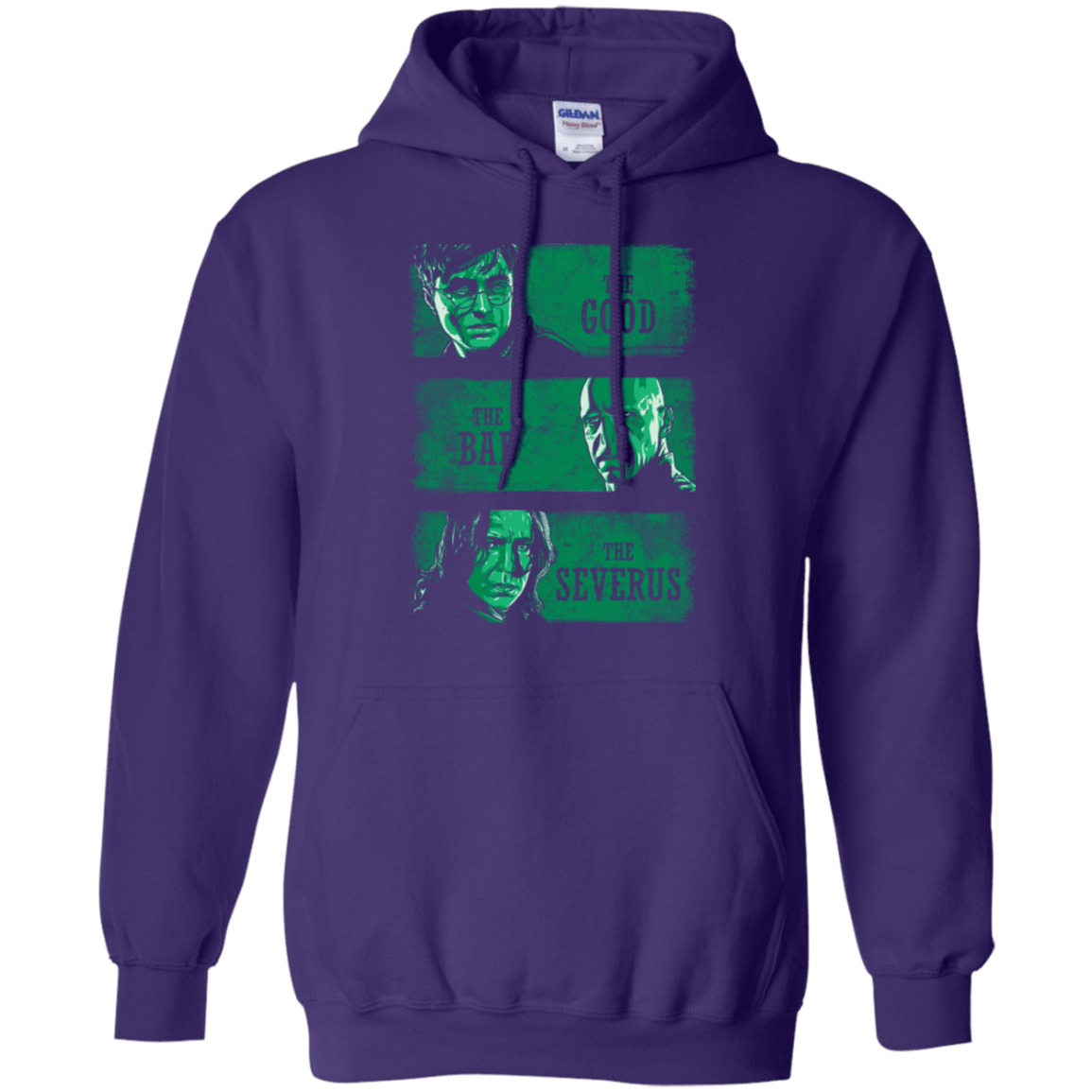 Sweatshirts Purple / Small The Good the Bad and the Severus Pullover Hoodie