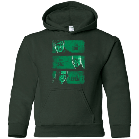 Sweatshirts Forest Green / YS The Good the Bad and the Severus Youth Hoodie