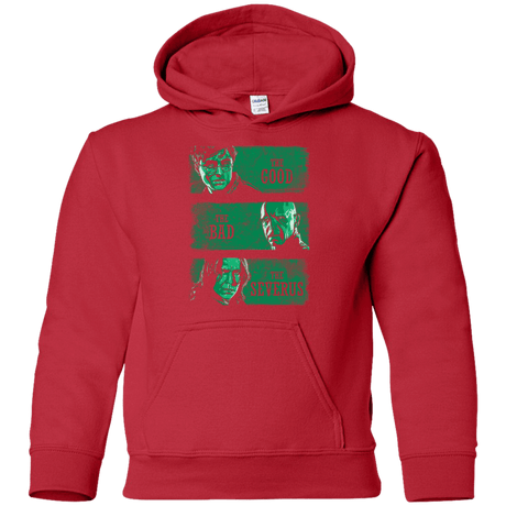 Sweatshirts Red / YS The Good the Bad and the Severus Youth Hoodie