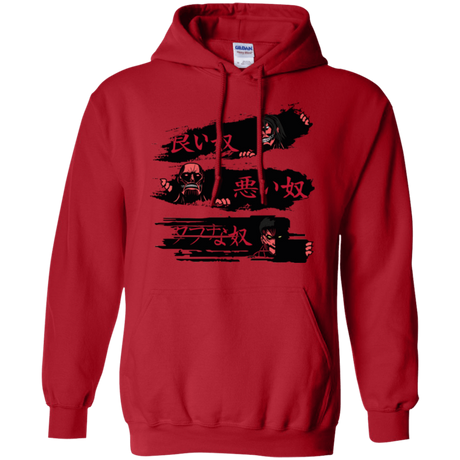 Sweatshirts Red / Small The Good The Bad And The Tough Pullover Hoodie