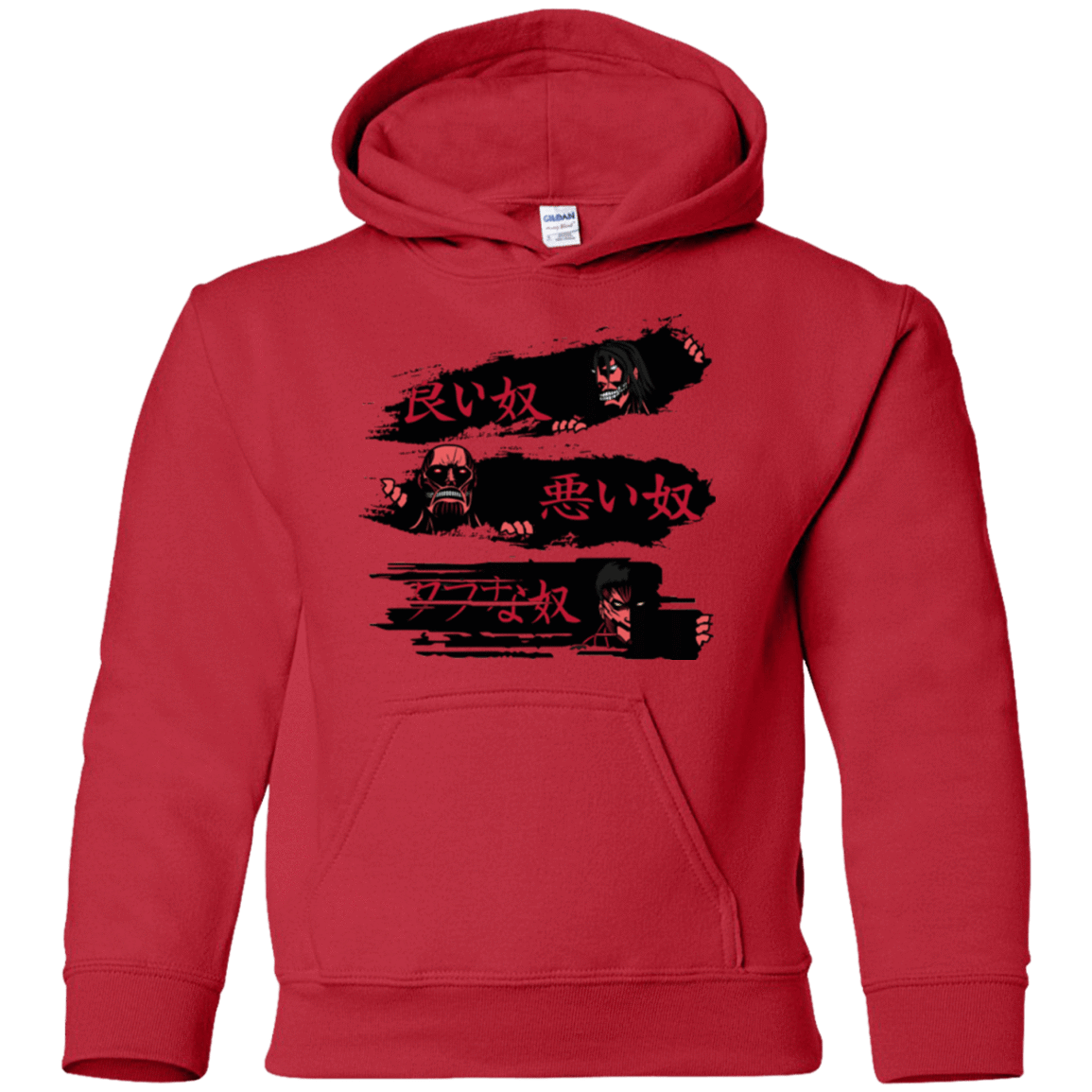 Sweatshirts Red / YS The Good The Bad And The Tough Youth Hoodie