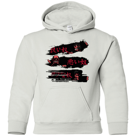 Sweatshirts White / YS The Good The Bad And The Tough Youth Hoodie